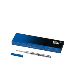 Montblanc Kugelschreiberminen Royal Blue F (Fein)