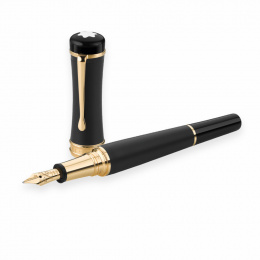 Montblanc Bonheur Night Füllfederhalter schwarz-gold 