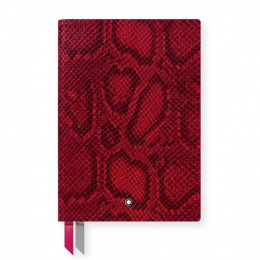 Montblanc Notebook Python Print Cayenne Red #146 