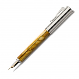 Graf von Faber-Castell Elemento Limited Edition Olive Füllfederhalter BB - Doppelt Breit