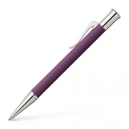Graf von Faber-Castell Drehkugelschreiber Guilloche Violet Blue 
