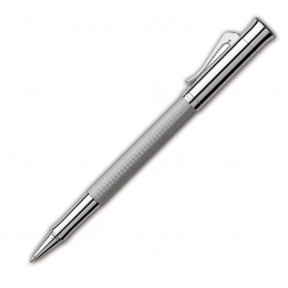 Graf von Faber-Castell Guilloche Rhodiniert Tintenroller 