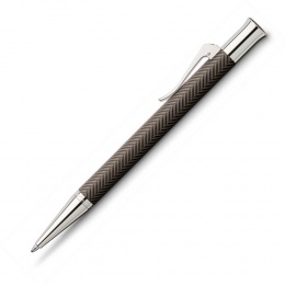 Graf von Faber-Castell Guilloche Ciselé Anthrazit Drehkugelschreiber 