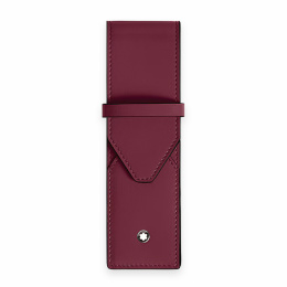 Montblanc Meisterstück Leder Etui für 2 Schreibgeräte Cassis 