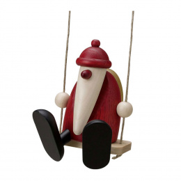 Köhler Father Christmas on a swing, small 