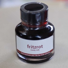 Fritz Schimpf fritzrot Füllhaltertinte 