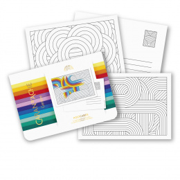 Caran d´Ache Colour Treasure Collection Set Karten zum Ausmalen 