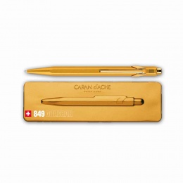 Caran d´Ache Kugelschreiber 849 Goldbar 