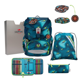 DerDieDas Ergoflex Light Magic Light Schulranzen Set 