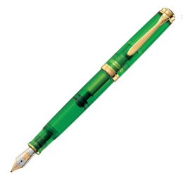 Pelikan Souverän M800 Special Edition Green Demonstrator Kolbenfüllhalter 