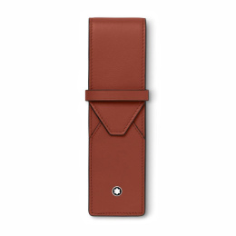 Montblanc Meisterstück Selection Soft Etui für 2 Schreibgeräte Light Brick 