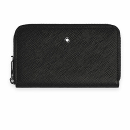 Montblanc Sartorial Wallet 12cc with Zip Cassis 