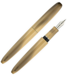 SCRIBO Piuma Hane Murakumo Ruthenium Fountain Pen 