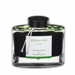 Pilot Iroshizuku ink bottle Chiku-Rin / Bamboo Forest