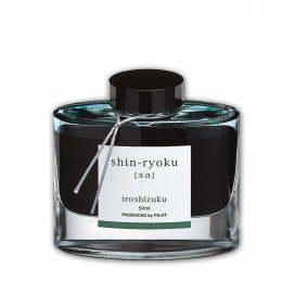 Pilot Iroshizuku Tinte im Glas Shin-Ryoku / Forest Green