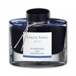 Pilot Iroshizuku ink bottle Tsuyu-Kusa / Asiatic Dayflower