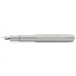 Kaweco AL Sport fountain pen silver F - fine