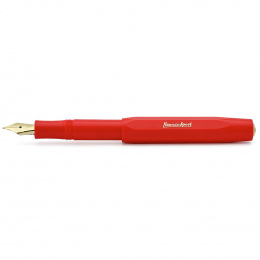 Kaweco Classic Sport Füllhalter rot BB - Doppelt Breit