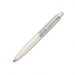 Pelikan Souverän K405 Silber-Weiss Druckkugelschreiber 