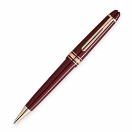 Montblanc Meisterstück Burgundy Red Midsize Ballpoint 