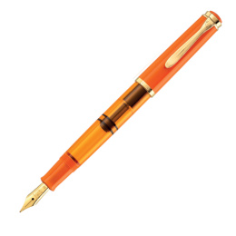 Pelikan Classic M200 Special Edition Orange Delight Kolbenfüllhalter IB - Italic Breit