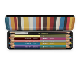 Caran d´Ache Paul Smith Limited Edition 5 Bicolor Farbstifte 