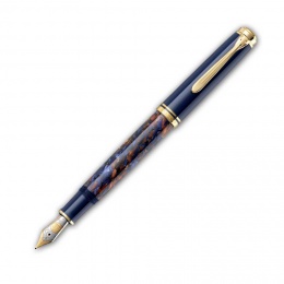 Pelikan Souverän Special Edition M800 Stone Garden Kolbenfüllhalter M -Mittel