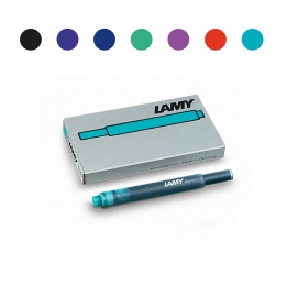 Lamy T10 Großraum-Tintenpatronen türkis