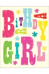 Geburtstag Girl 