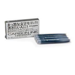 Platinum Carbon-Patronen für Artworkpen schwarz 