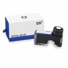 Montblanc Tinte im Glas Royal Blue (Königsblau)