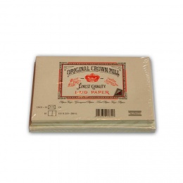Original Crown Mill Vergé creme Briefpapier Briefkarten-/hüllenset  DIN A6/C6 (je 10 St.) hoch