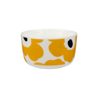 marimekko Oiva/Unikko Bowl 2,5 dl Gelb 