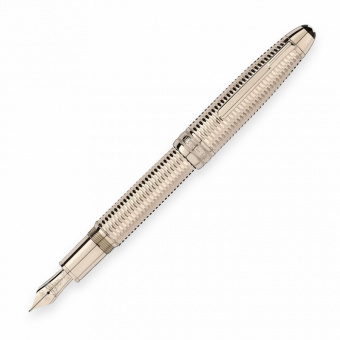 Montblanc Meisterstück Solitaire Champagne Gold Geometry LeGrand Füllfederhalter 