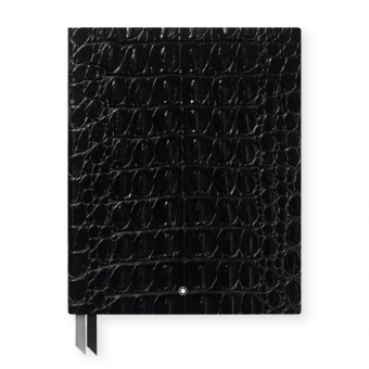 Montblanc Notebook Croco Print Shiny Black #149 