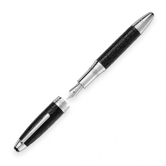 Montblanc Great Masters Alligator Leather Black Special Edition Fountain Pen 