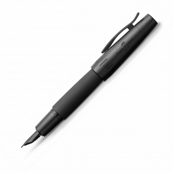 Faber-Castell E-Motion Pure Black Füllhalter "M" (Mittel)