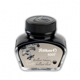 Pelikan 4001 Tintenglas 30 ml Brillant-Schwarz