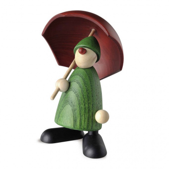 Köhler Gratulant Charlie in Grün mit Schirm 
