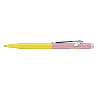 Caran d´Ache Paul Smith 849 Limited Edition 4 Kugelschreiber Chartreuse Yellow & Rose Pink 