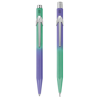 Caran d'Ache Blossom Set 849 Ballpoint & 844 Mechanical Pencil Special Edition 