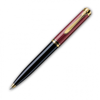 Pelikan Souverän K600 Drehkugelschreiber Schwarz-Rot