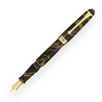 Aurora 88 Limited Edition Ebonite yellow Fountain pen 