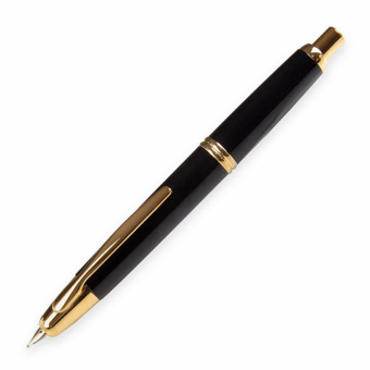 Pilot Capless schwarz-gold Füllfederhalter
