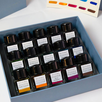 SCRIBO Füllfederhalter-Tinte Set 20ml x 15 