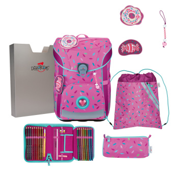 DerDieDas Ergoflex Easy Sweet Sprinkles Schulranzen Set