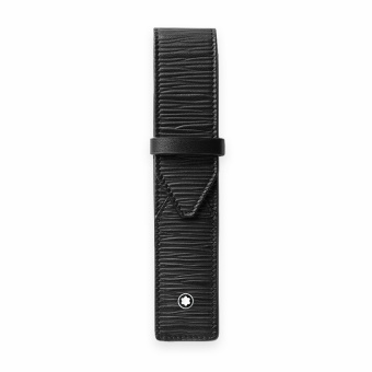 Montblanc Meisterstück 4810 Leder Etui für 1 Schreibgerät Schwarz 