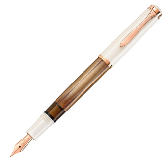 Pelikan Classic M200 Special Edition Copper Rose-Gold Kolbenfüllhalter F - Fein