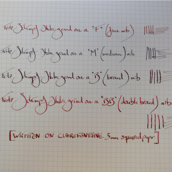 Pelikan Souverän M805 Special Edition Metal Sleeve Kolbenfüllhalter Fritz Schimpf Italic EF - Extrafein