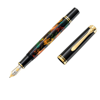 Pelikan Souverän Special Edition M600 Pelikan Art Collection Glauco Cambon fountain pen F    - Fein